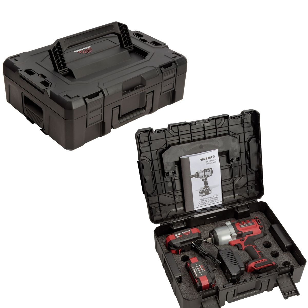 Гайковерт акумуляторний Vitals Master AT 18100c BL Kit