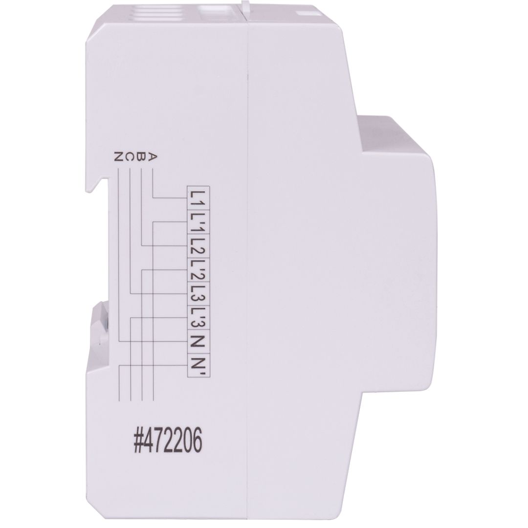 Лічильник трифазний e.control.w05 10(100)А електронний клас 1.0 (некомер)