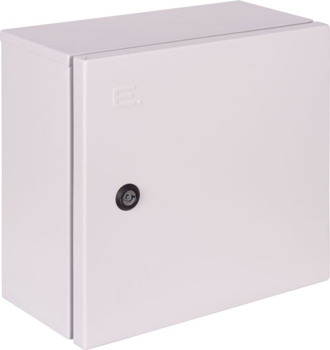 Корпус обліку металевий e.mbox.pro.n.f1.4 IP54 навісний під 1ф лічильник, 4 мод. , з внутр.дверцятам