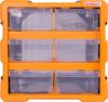 Органайзер пластиковий, e.toolbox.pro.20, 6-секційний 267х157х262мм