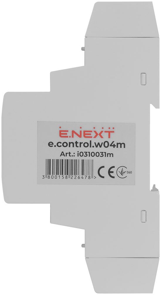 Лічильник однофазний e.control.w04m 5(45)А електронний клас 1.0