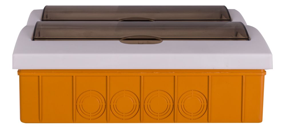 Корпус пластиковий 24-модульний e.plbox.stand.w.24k, вбудований