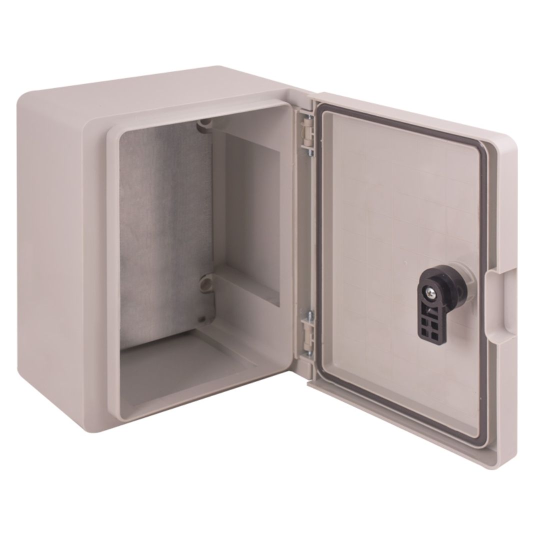 Корпус удароміцний з АБС-пластика e.plbox.180.240.130.blank, 180х240х130мм, IP65