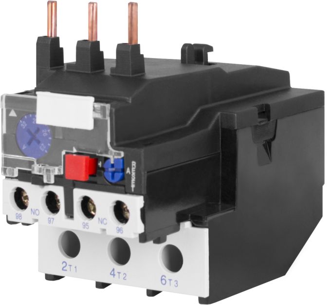 Теплове реле e.pro.ukh.2.36.2, діап. 28-36А, габ.реле 2, габ.конт.2