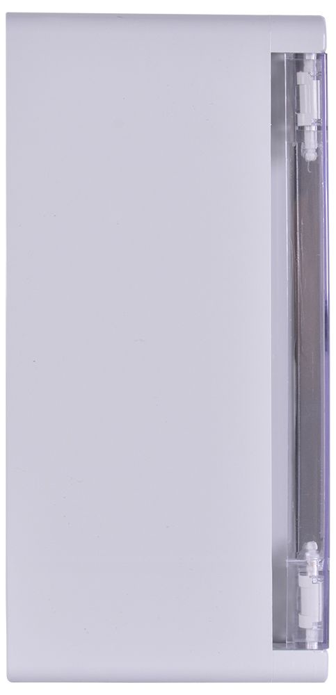 Корпус удароміцний з АБС-пластика e.plbox.210.280.130.tr, 210х280х130мм, IP65 з прозорими дверцятами