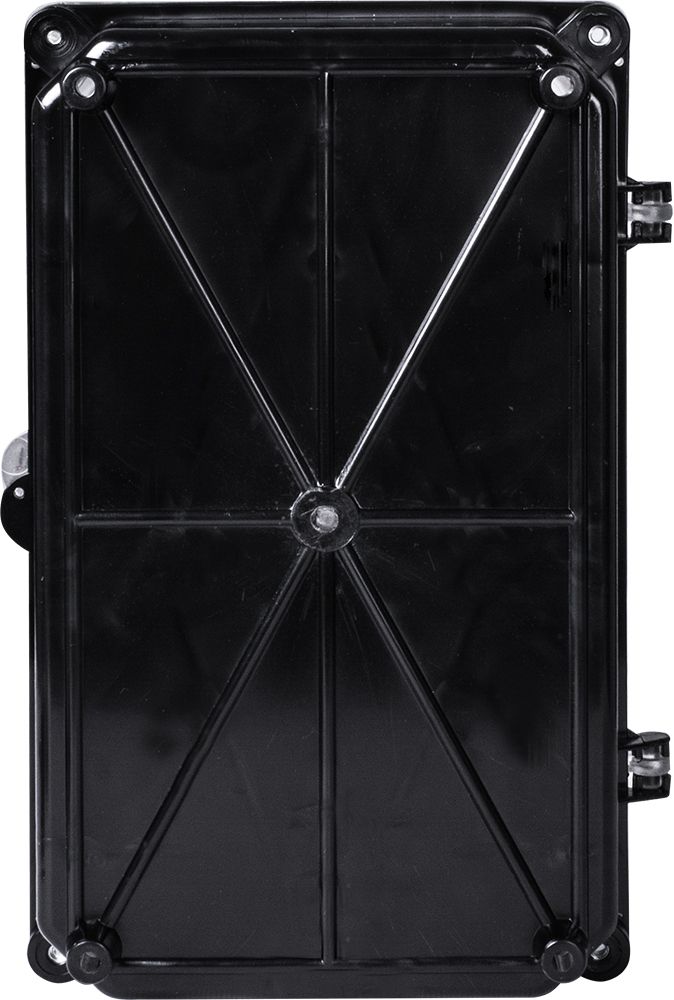 Корпус пластиковий e.mbox.stand.plastic.n.f1.pe прозорий, під однофазний лічильник, навісний