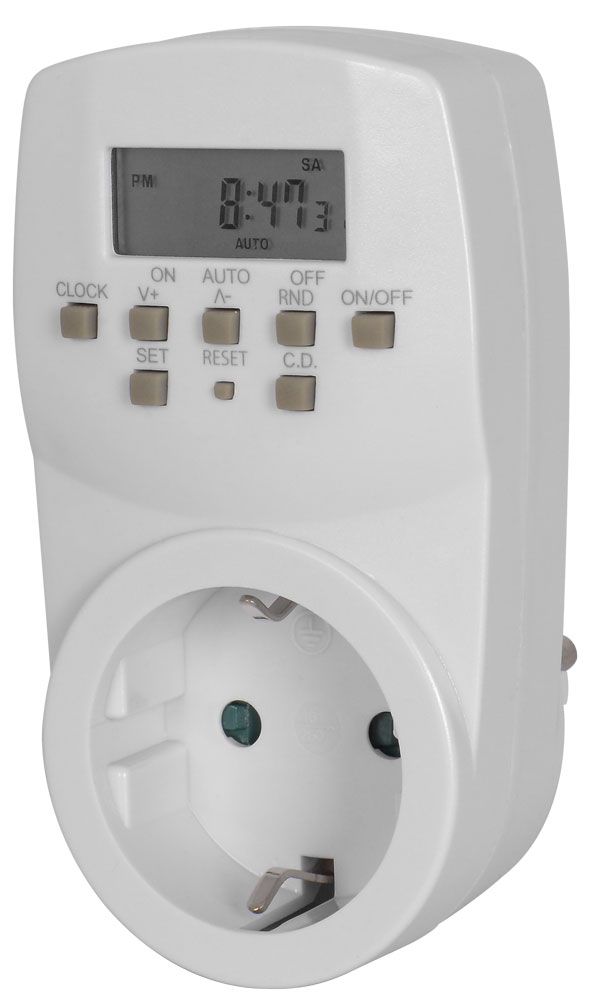 Реле часу електронне розеточне e.control.t13