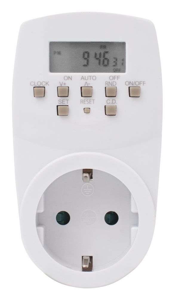 Реле часу електронне розеточне e.control.t13