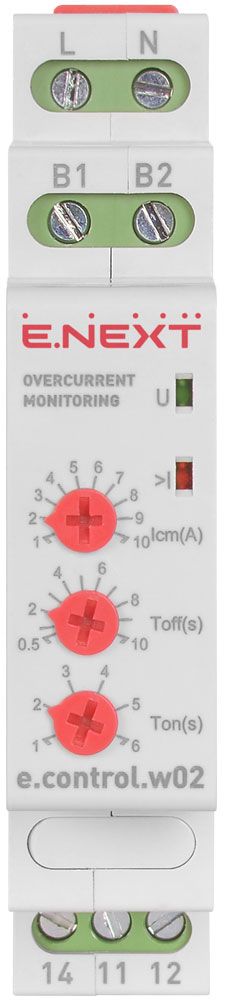 Реле контролю струму (приоритетне) e.control.w02