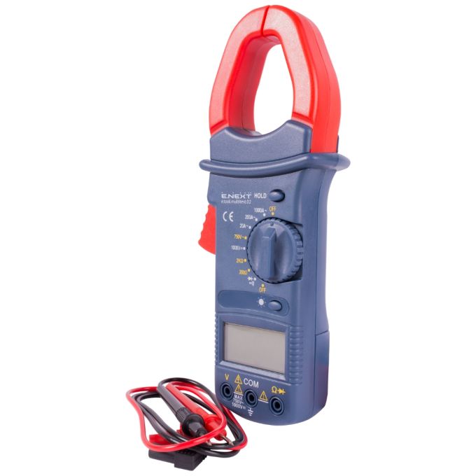 Мультиметр-кліщі цифровий e.tool.multitest.02 1000А