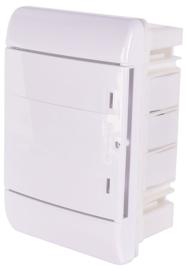 Корпус пластиковий, що вбудовується (PT) 5-модульний, однорядний., IP40, з непрозорими дверцятами