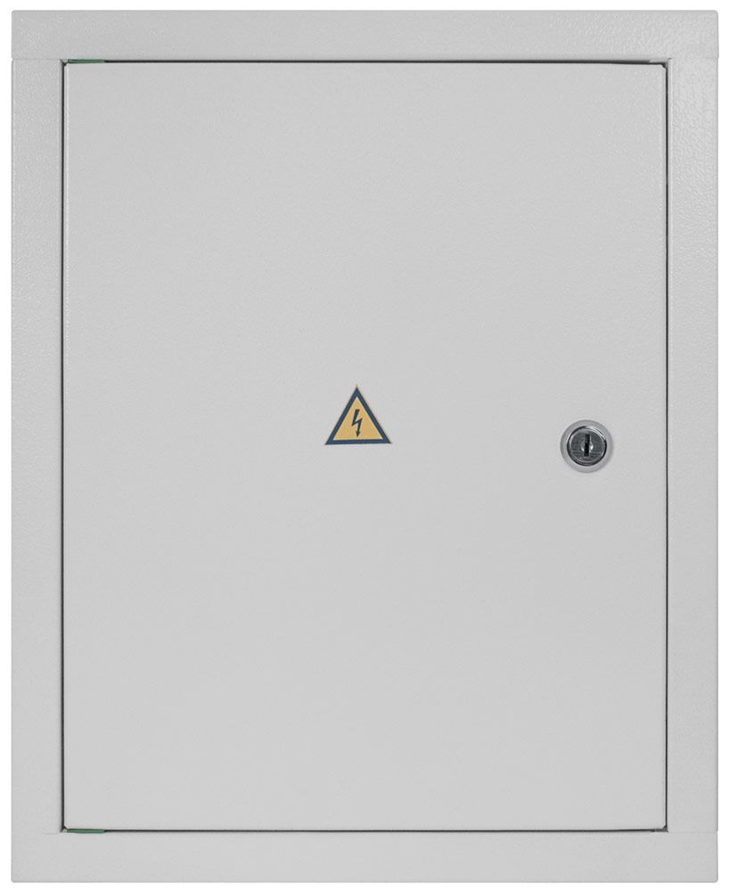 Корпус e.mbox.stand.w.24.z металевий, під 24 мод., що вбудовується, з замком