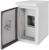 Корпус e.mbox.stand.n.04.z металевий, під 4мод., герметичний IP54, навісний, з замком