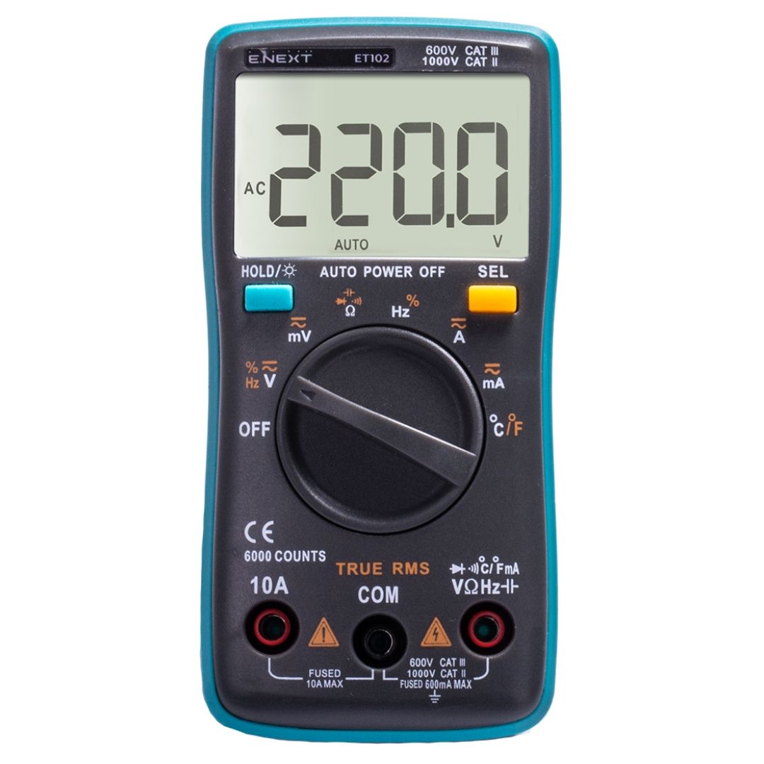 Мультиметр цифровий e.tool.multitest.pro.ET102