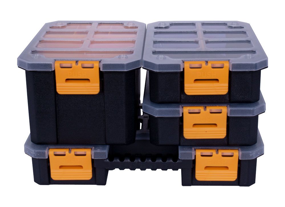 Набір органайзерів 4 в 1, e.toolbox.pro.25, 278х203х160мм