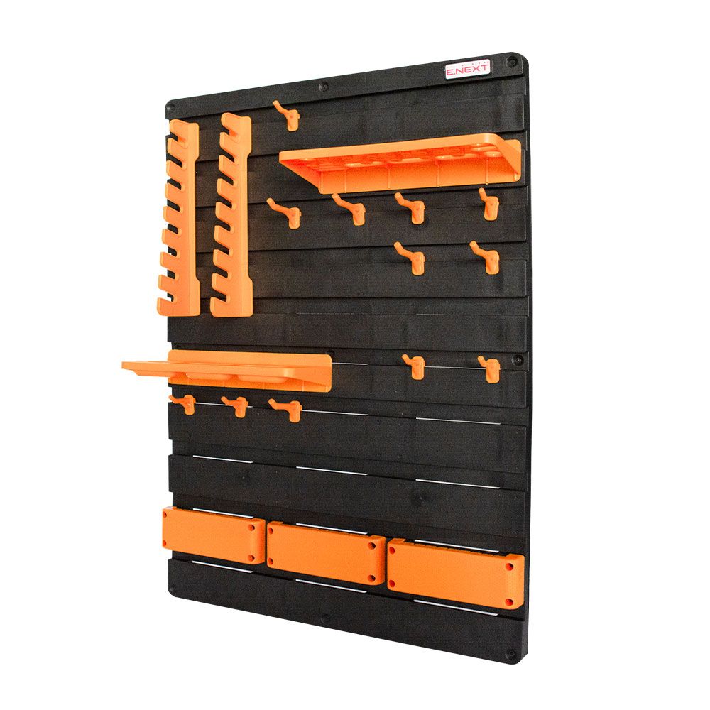 Органайзер для інструментів настінний,e.toolbox.pro.26, 35 елементів 825х210х585мм