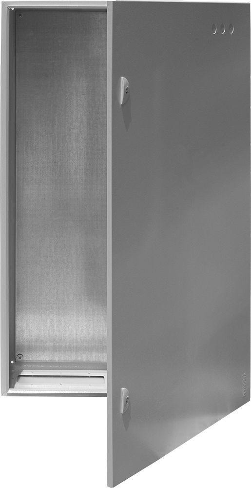 Корпус металевий e.mbox.industrial.p.50.40.25z IP41 з монтажною панеллю (500х400х250)