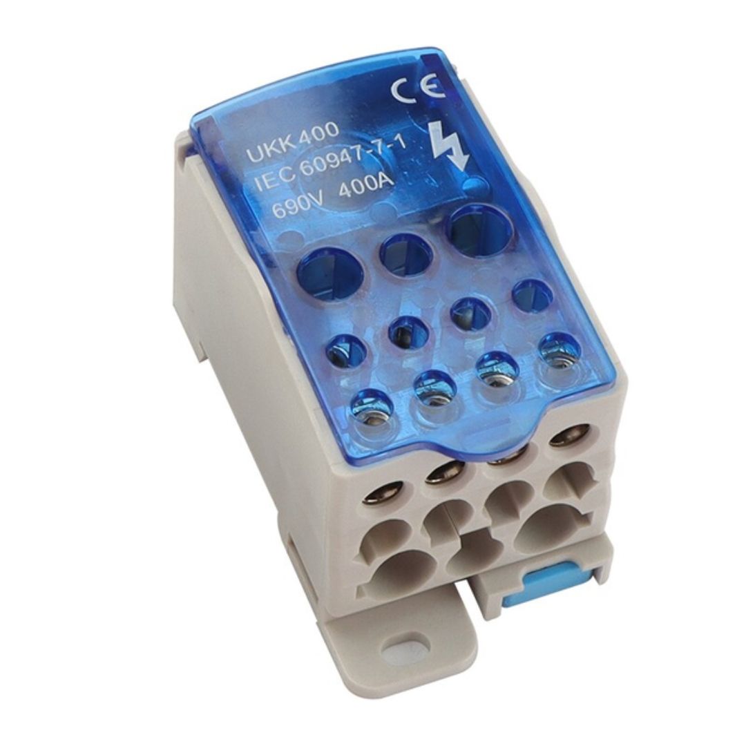 Блок розподільчий e.sn.pro. 400 на DIN-рейку, 400А