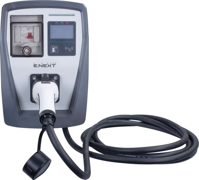 Станція для заряду електромобілів e.charge.pro.7T2C 7,4кВт 230В 32A Type2 кабель 5м IP54