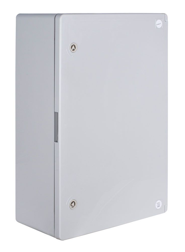Корпус з ABS-пластику e.plbox.pro.p.50.35.22 з непрозорими дверцятами 500x350x220мм ІР65