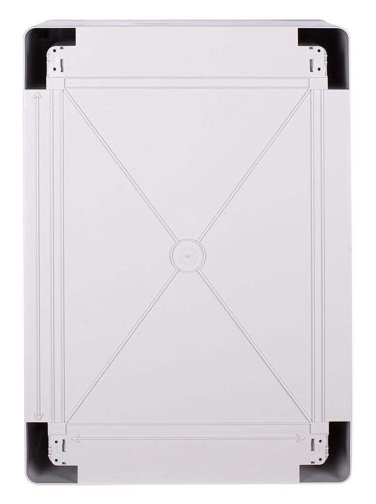 Корпус з ABS-пластику e.plbox.pro.p.50.35.22 з непрозорими дверцятами 500x350x220мм ІР65