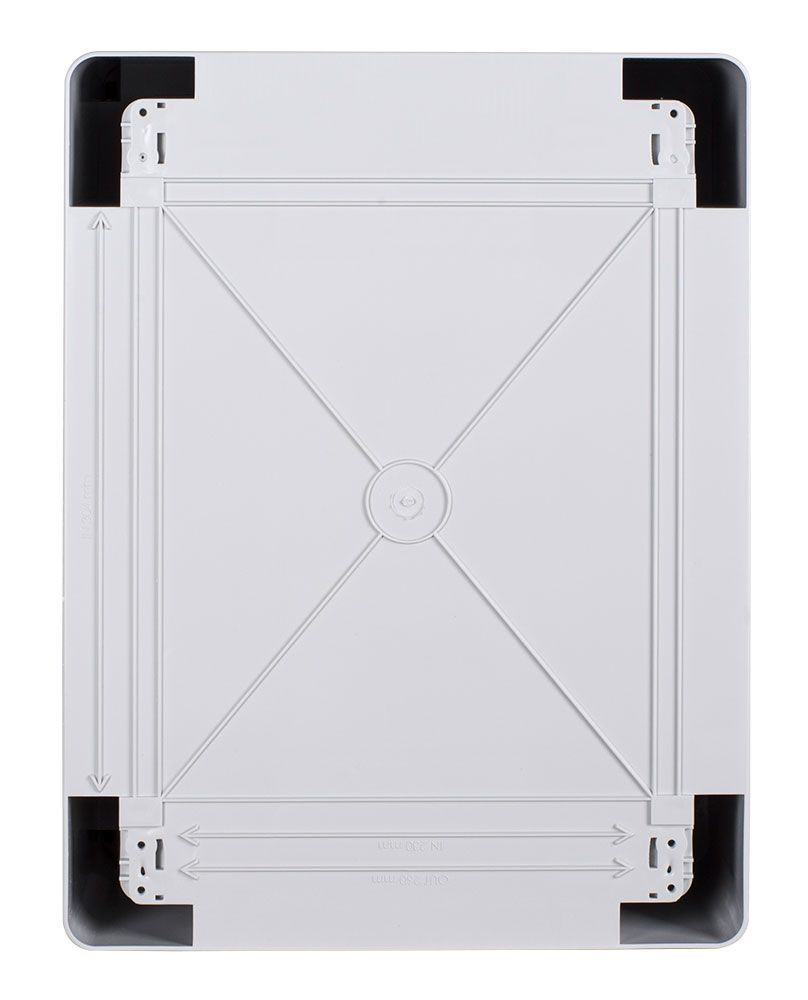 Корпус з ABS-пластику e.plbox.pro.p.50.40.18 з непрозорими дверцятами 500x400x180мм ІР65