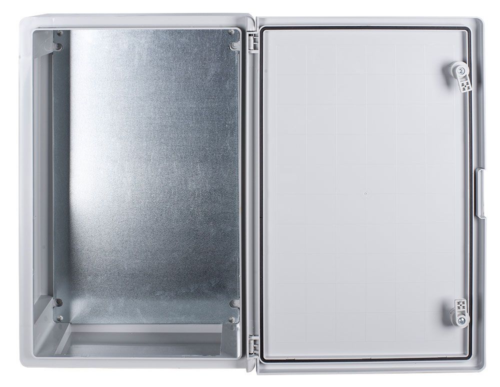 Корпус з ABS-пластику e.plbox.pro.p.60.40.20 з непрозорими дверцятами 600x400x200мм ІР65