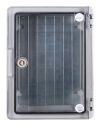 Корпус з ABS-пластику e.plbox.pro.p.28.21.13.tr з прозорими дверцятами 280х210х130мм ІР65