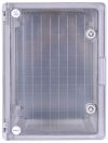 Корпус з ABS-пластику e.plbox.pro.p.40.30.17.tr з прозорими дверцятами 400x300x170мм ІР65