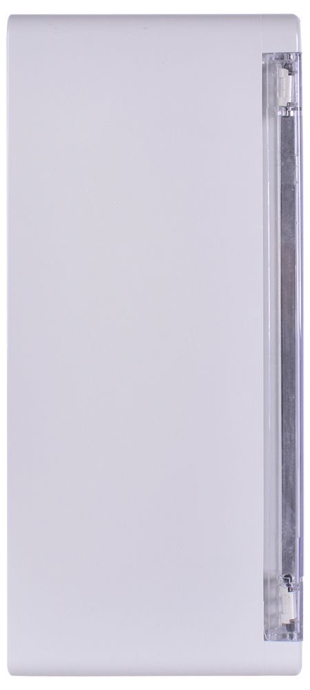 Корпус з ABS-пластику e.plbox.pro.p.40.30.17.tr з прозорими дверцятами 400x300x170мм ІР65