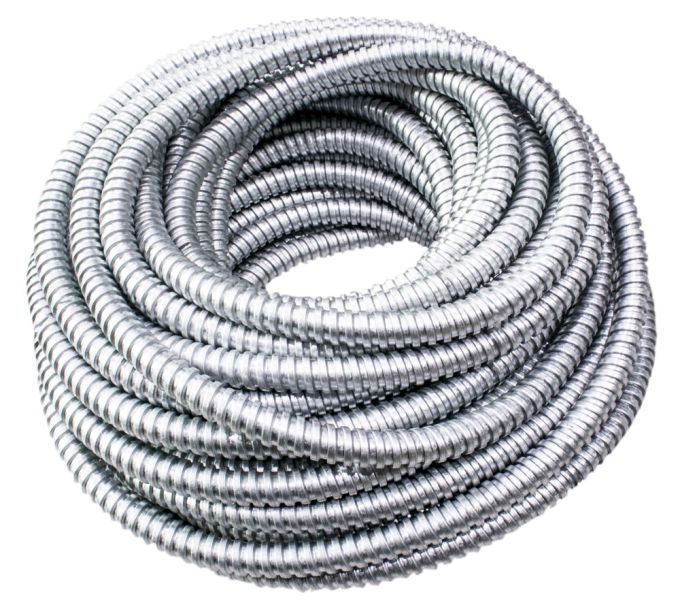 Металорукав з протяжкою гарячого цинкування 18мм/25м Light