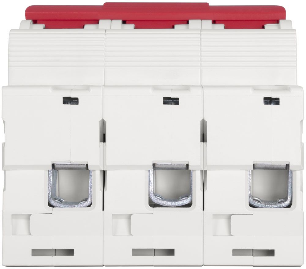 Модульний автоматичний вимикач e.mcb.stand.100.3.C70, 3р, 70А, C, 10кА