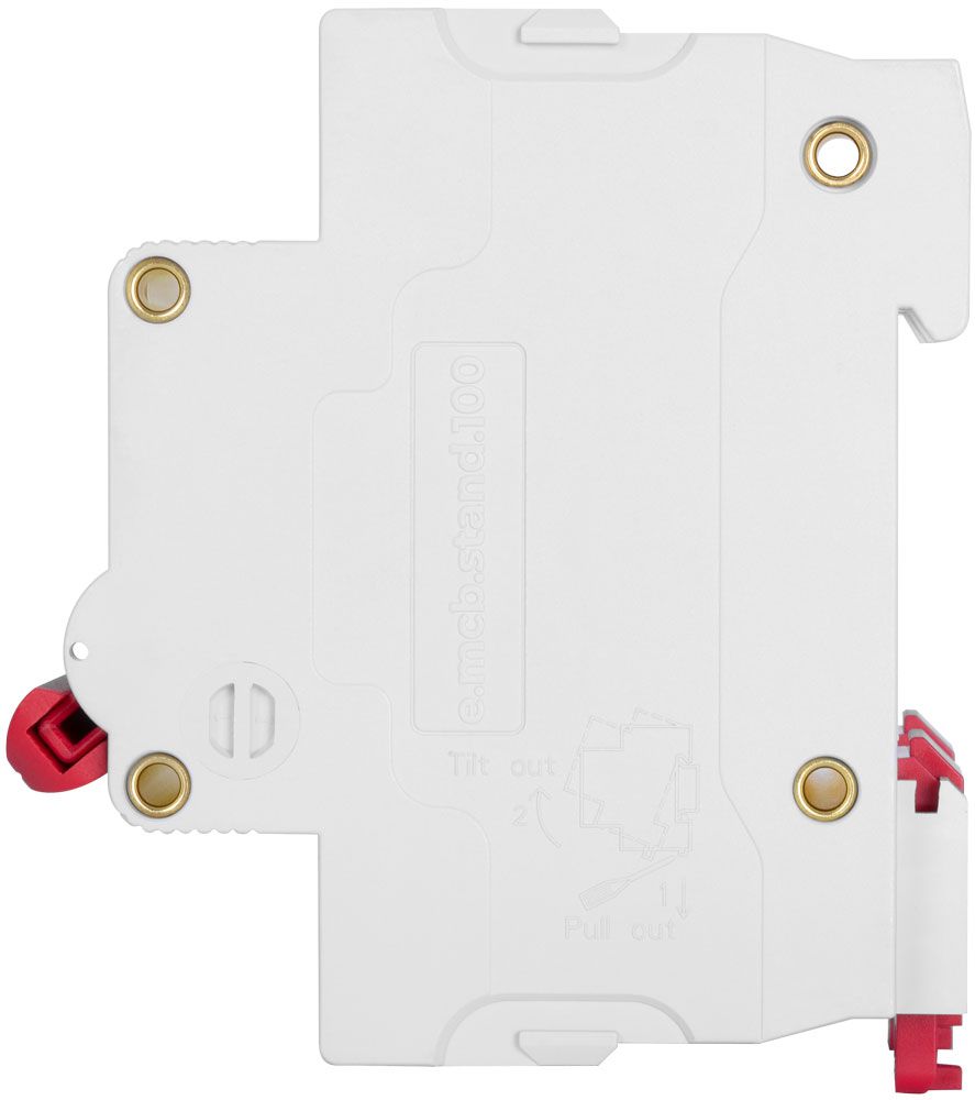 Модульний автоматичний вимикач e.mcb.stand.100.2.C100, 2р, 100А, C, 10кА
