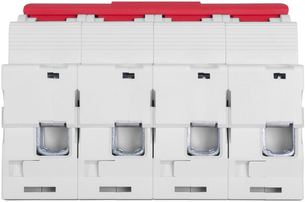 Модульний автоматичний вимикач e.mcb.stand.100.4.C63, 4р, 63А, C, 10кА