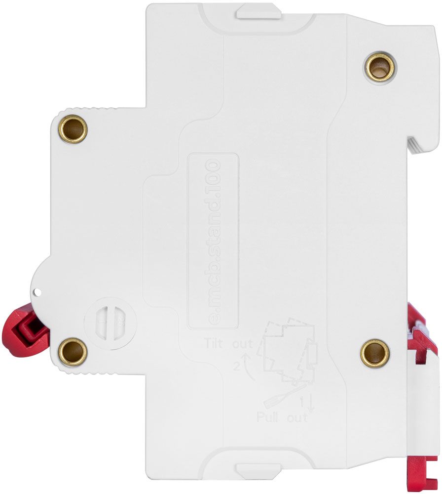 Модульный автоматический выключатель e.mcb.stand.100.4.C80, 4р, 80А, C, 10кА
