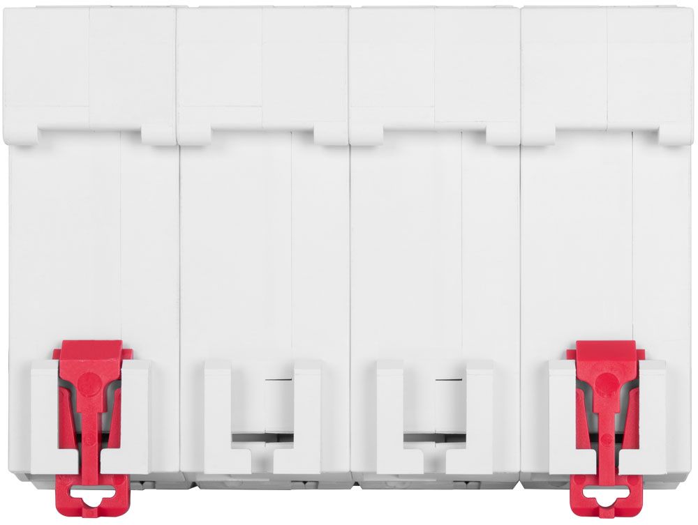 Модульный автоматический выключатель e.mcb.stand.100.4.C80, 4р, 80А, C, 10кА