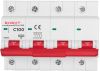 Модульний автоматичний вимикач e.mcb.stand.100.4.C100, 4р, 100А, C, 10кА