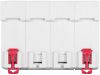 Модульний автоматичний вимикач e.mcb.stand.100.4.C100, 4р, 100А, C, 10кА