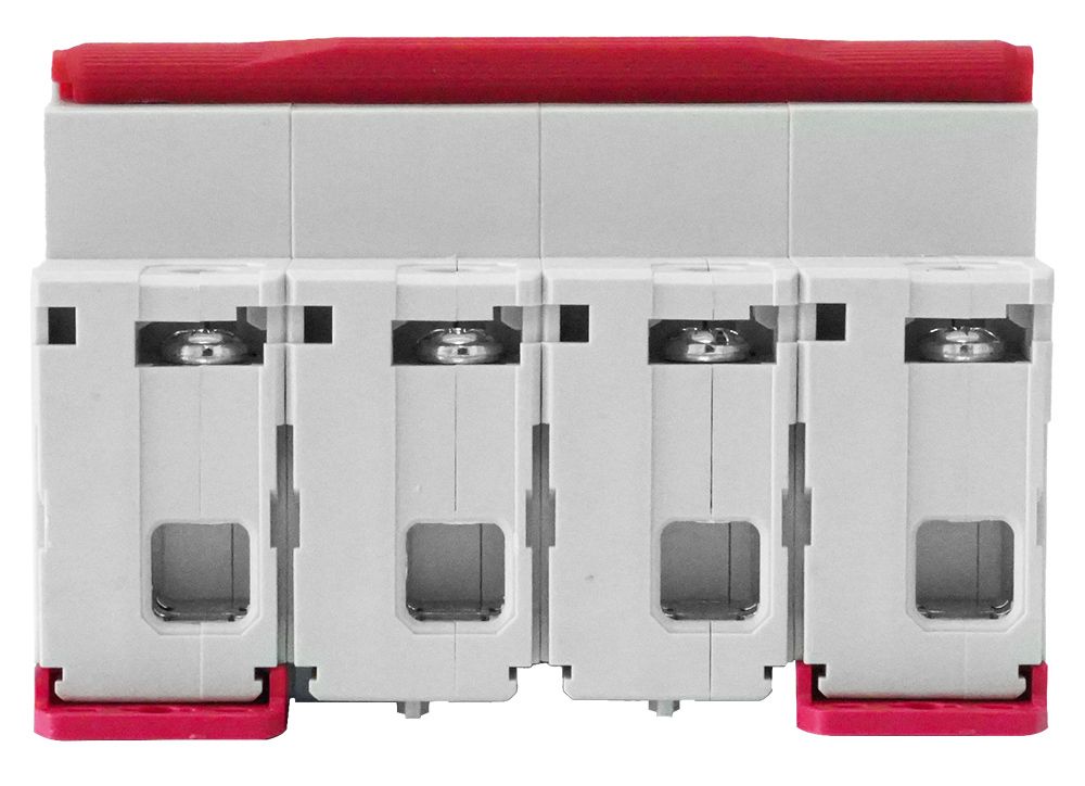 Модульний автоматичний вимикач e.industrial.mcb.150.4.C100, 4р, 100A, C, 15кА