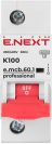 Модульний автоматичний вимикач e.mcb.pro.60.1.K 100 new, 1р, 100А, K, 6кА new
