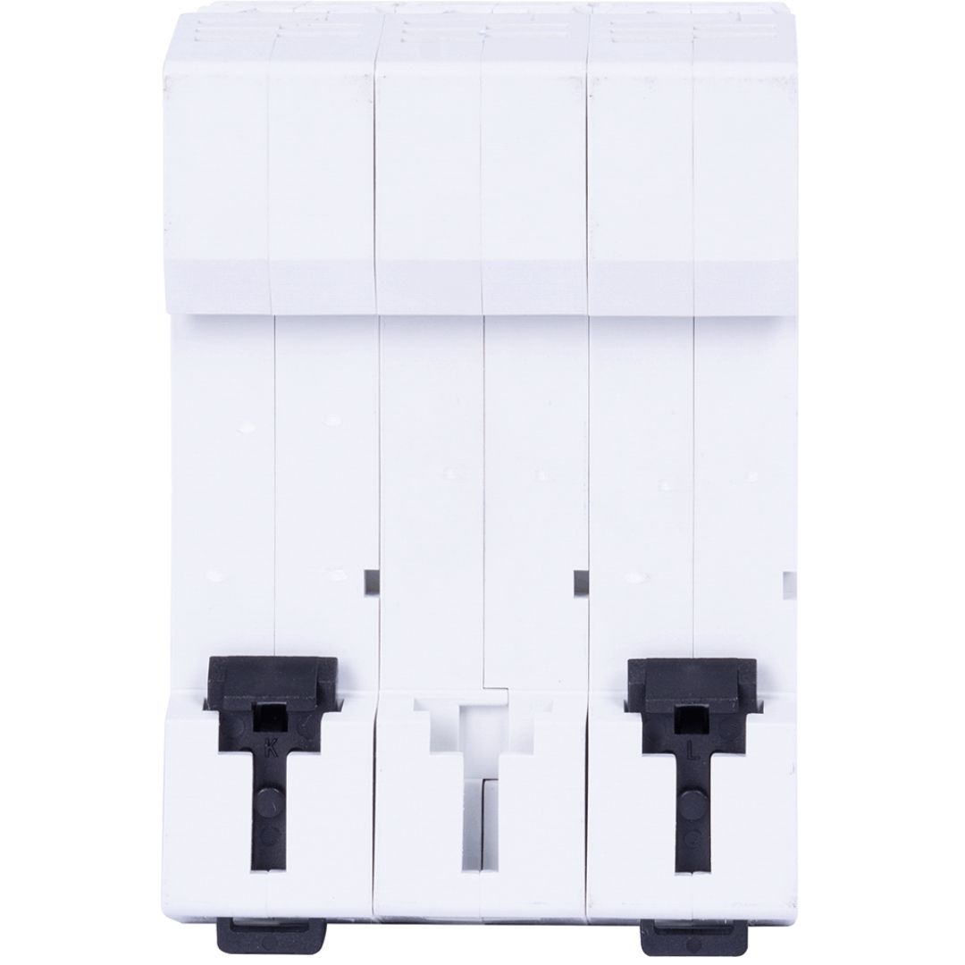 Модульний автоматичний вимикач e.industrial.mcb.100.3.C6, 3 р, 6А, C,  10кА