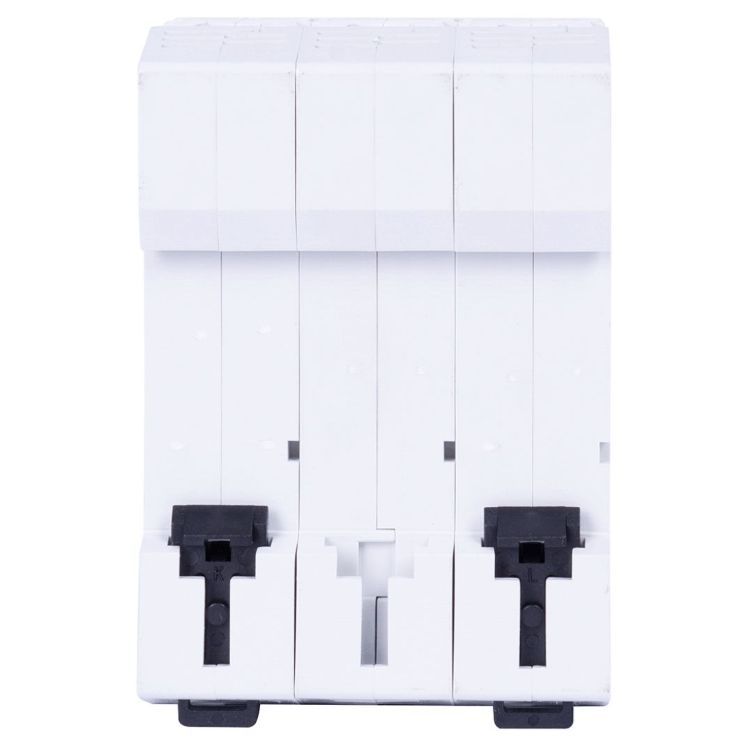 Модульний автоматичний вимикач e.industrial.mcb.100.3.C20, 3 р, 20А, C, 10кА