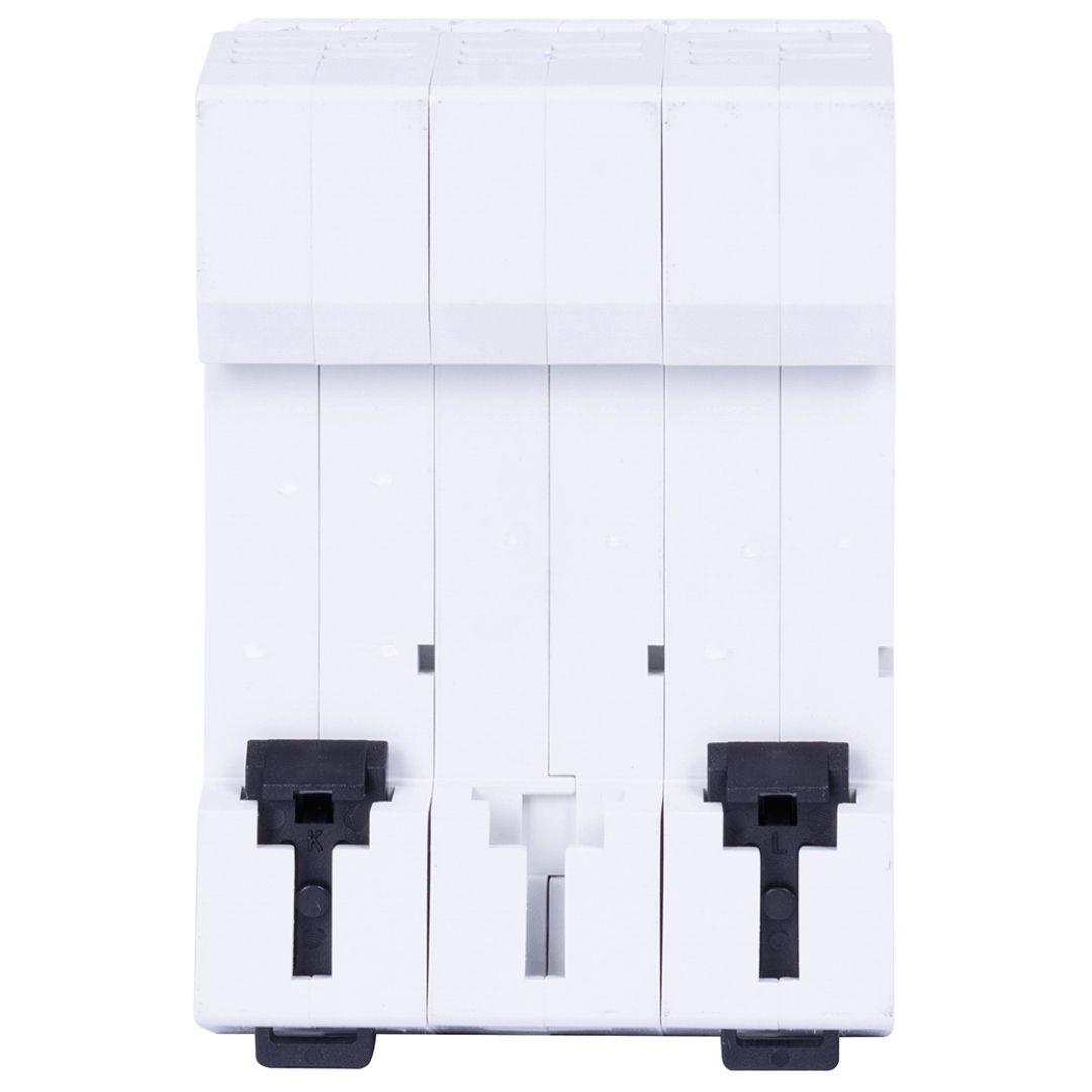 Модульний автоматичний вимикач e.industrial.mcb.100.3.C25, 3 р, 25А, C, 10кА