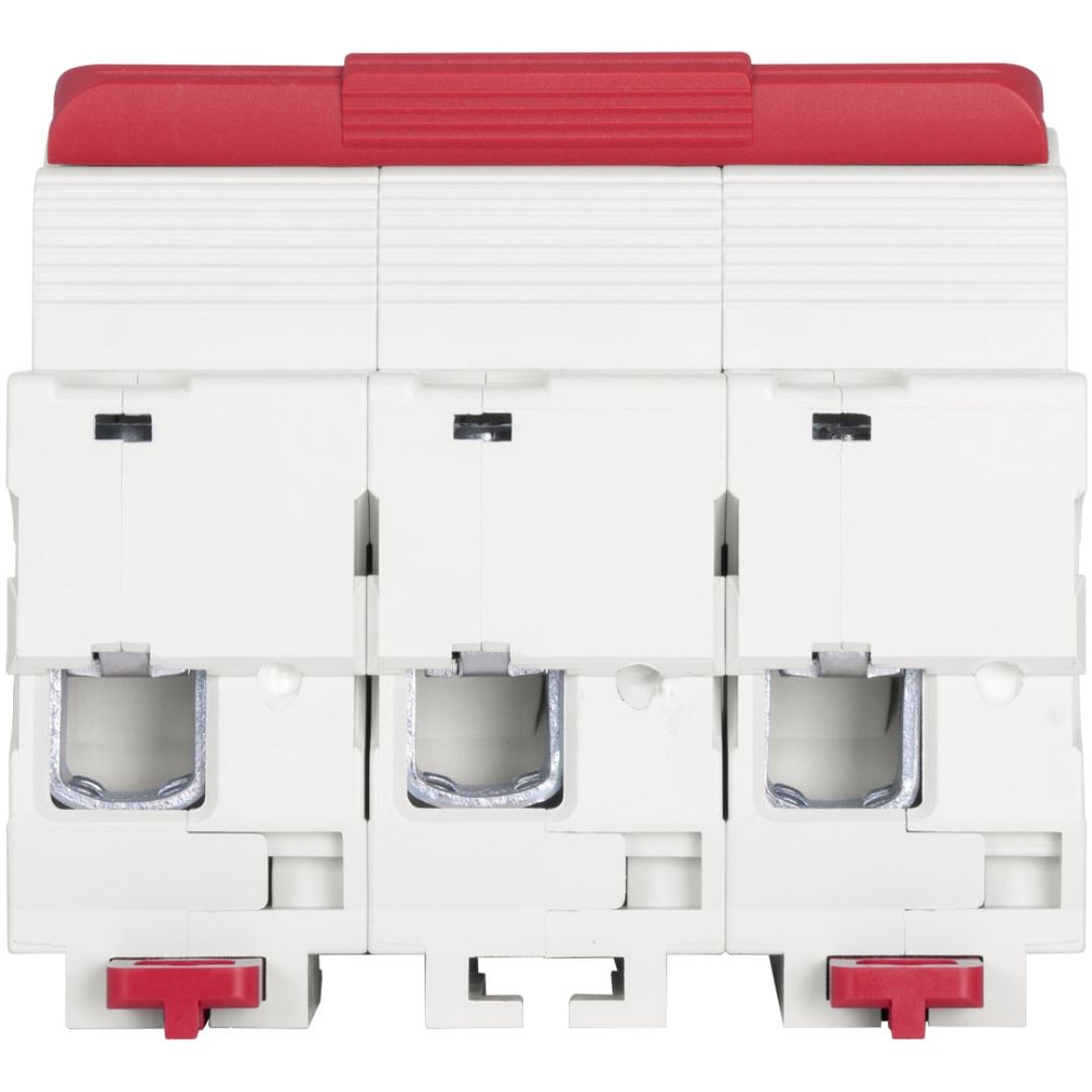 Модульний автоматичний вимикач e.mcb.stand.100.3.D100, 3р, 100А, D, 10кА