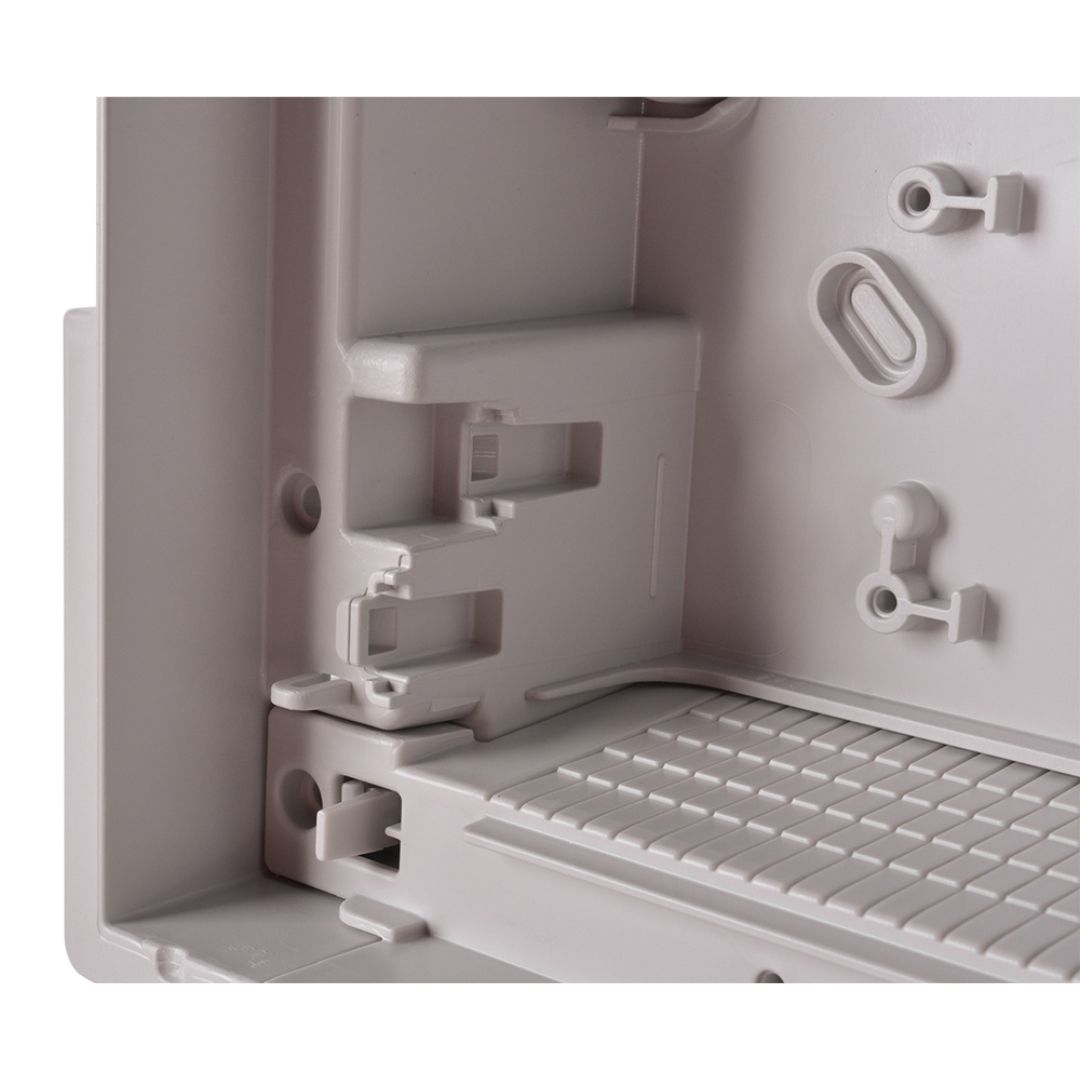 Корпус пластиковий на 14 модулів e.plbox.industrial.w.14 вбудованний, IP40