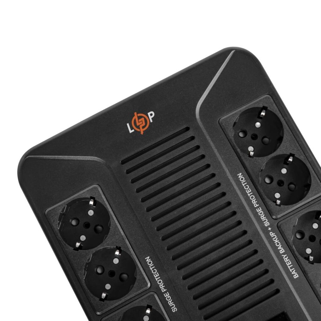 Джерело безперебійного живлення (ДБЖ) LP-UL1000VA-8PS (600Вт)