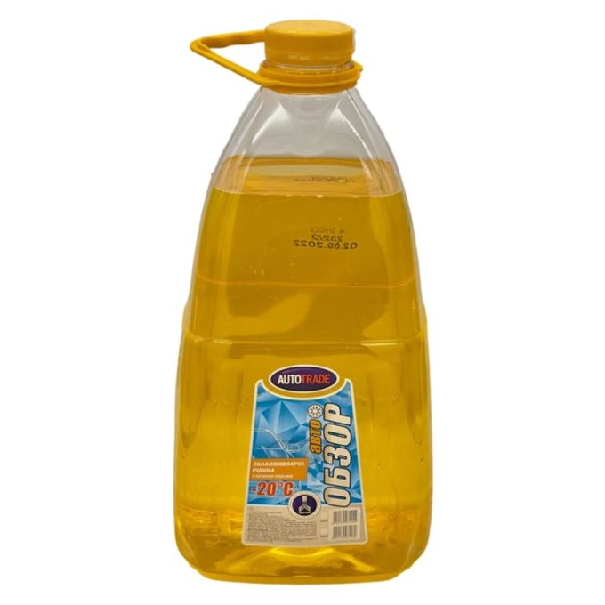 Склоомивна рідина OBZOR AUTO -20 4.2кг персик Автотрейд