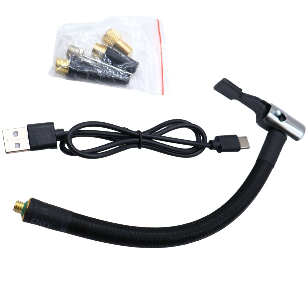 Автомобільний портативний бездротовий насос з віддачею та цифровим дисплем, Inflator 216, 120W