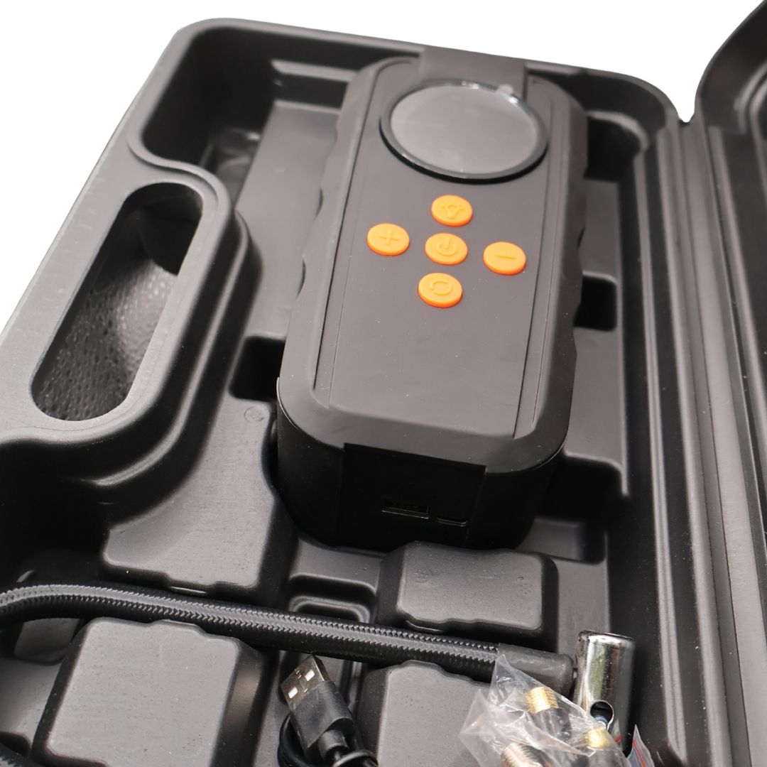 Пускозарядний автомобільний пристрій 2в1 з повітряним компресором YX192