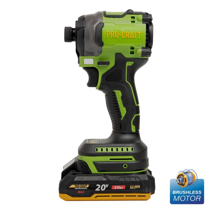 Акумуляторний гвинтоверт Procraft PS20 (1акб 2Аг)